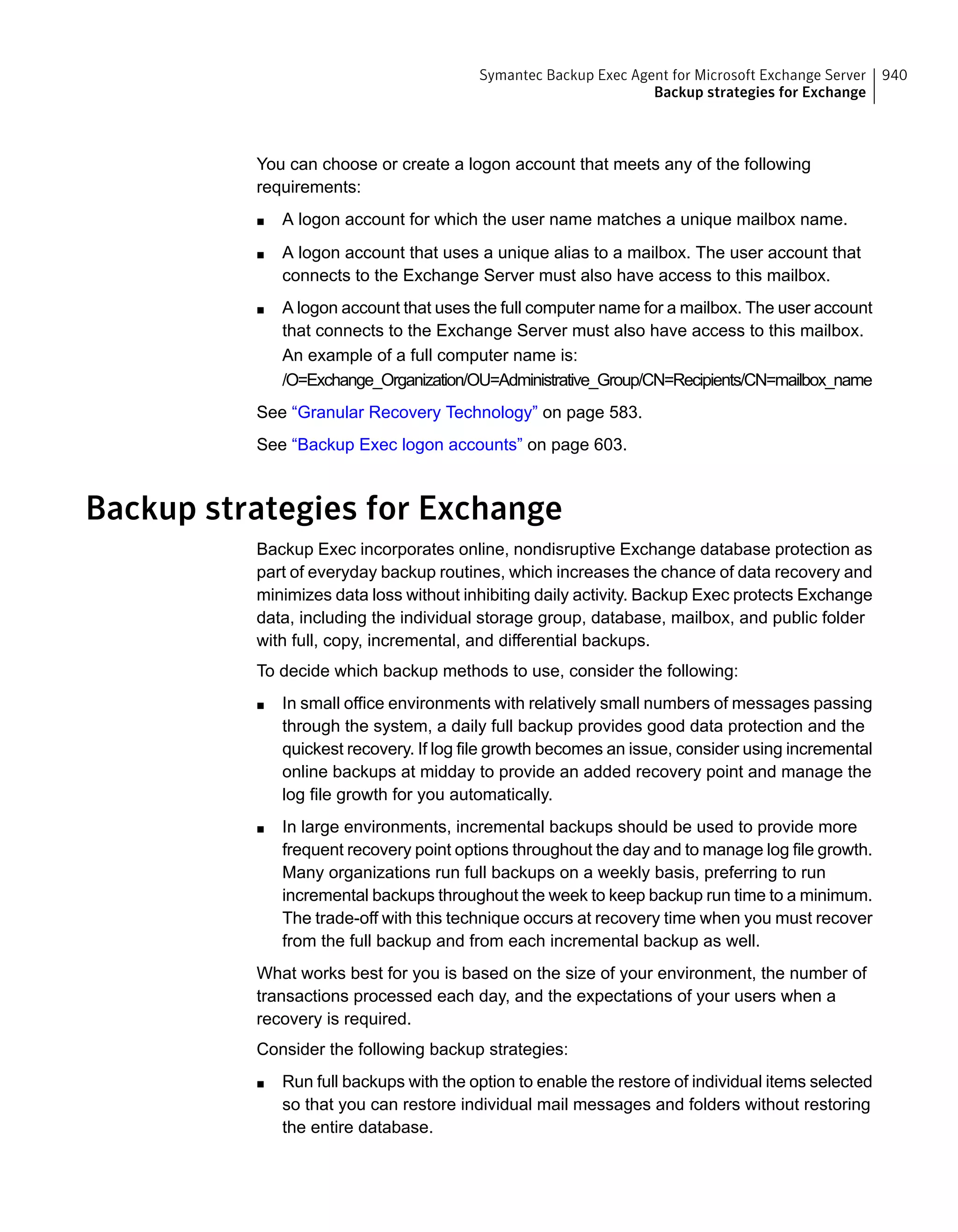 Symantec Backup Exec 15 Administrator's Guide