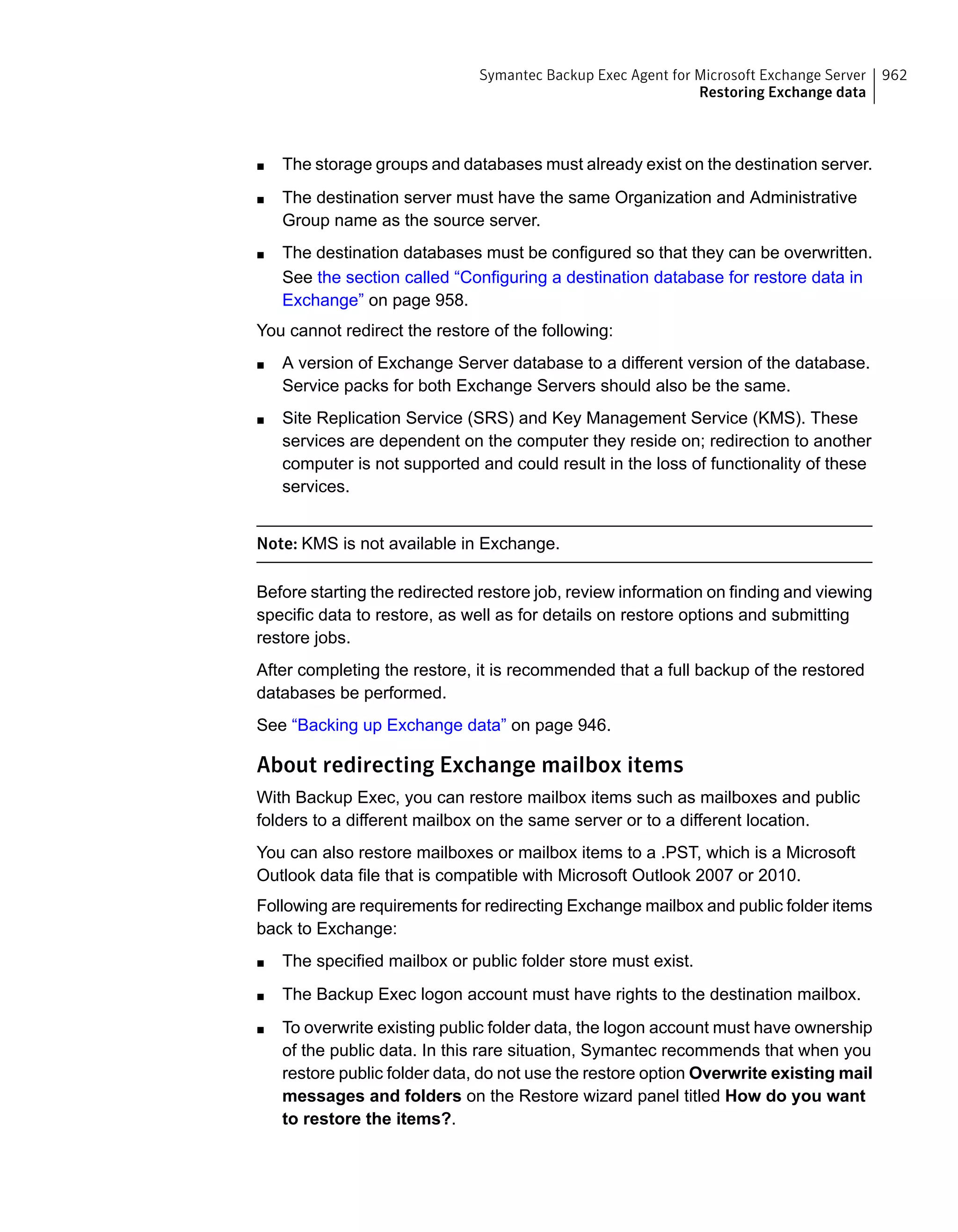Symantec Backup Exec 15 Administrator's Guide