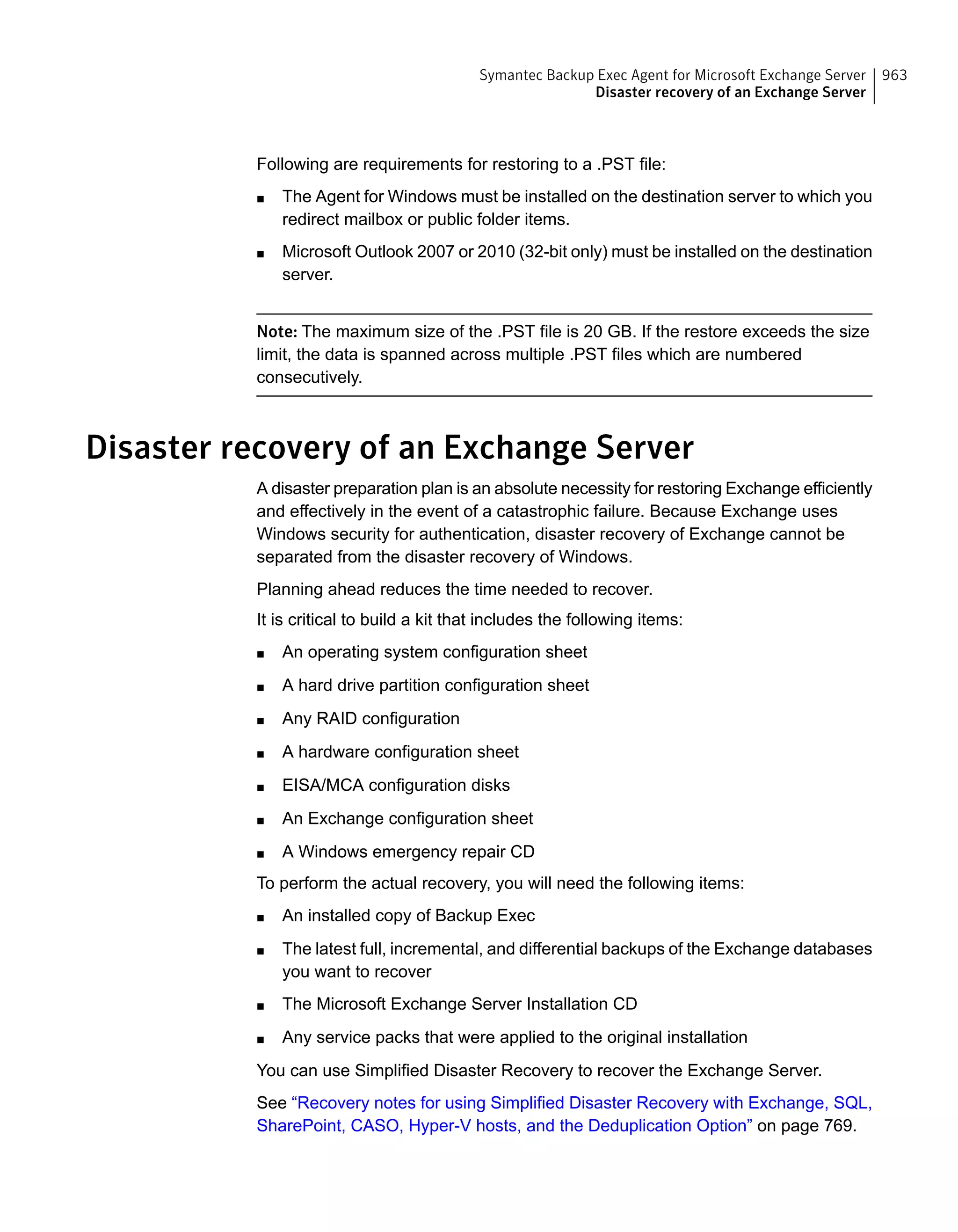 Symantec Backup Exec 15 Administrator's Guide
