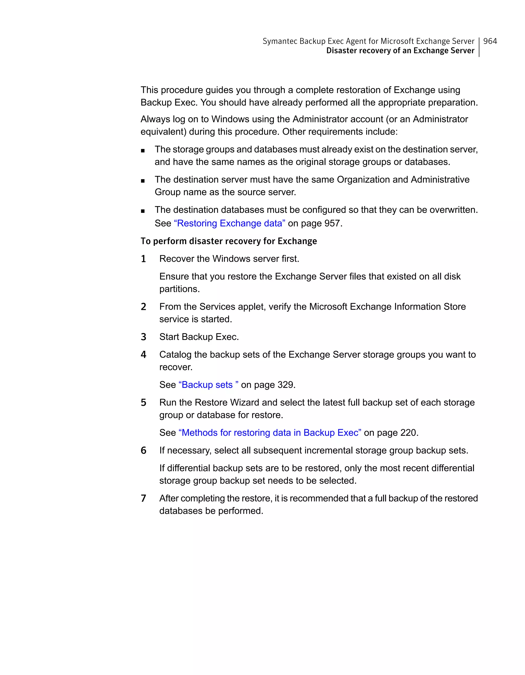 Symantec Backup Exec 15 Administrator's Guide