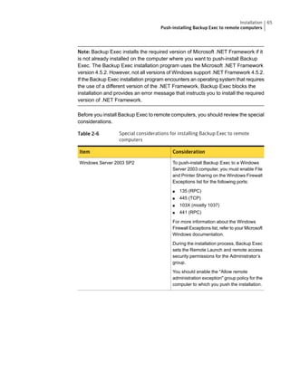 Symantec Backup Exec 15 Administrator's Guide | PDF