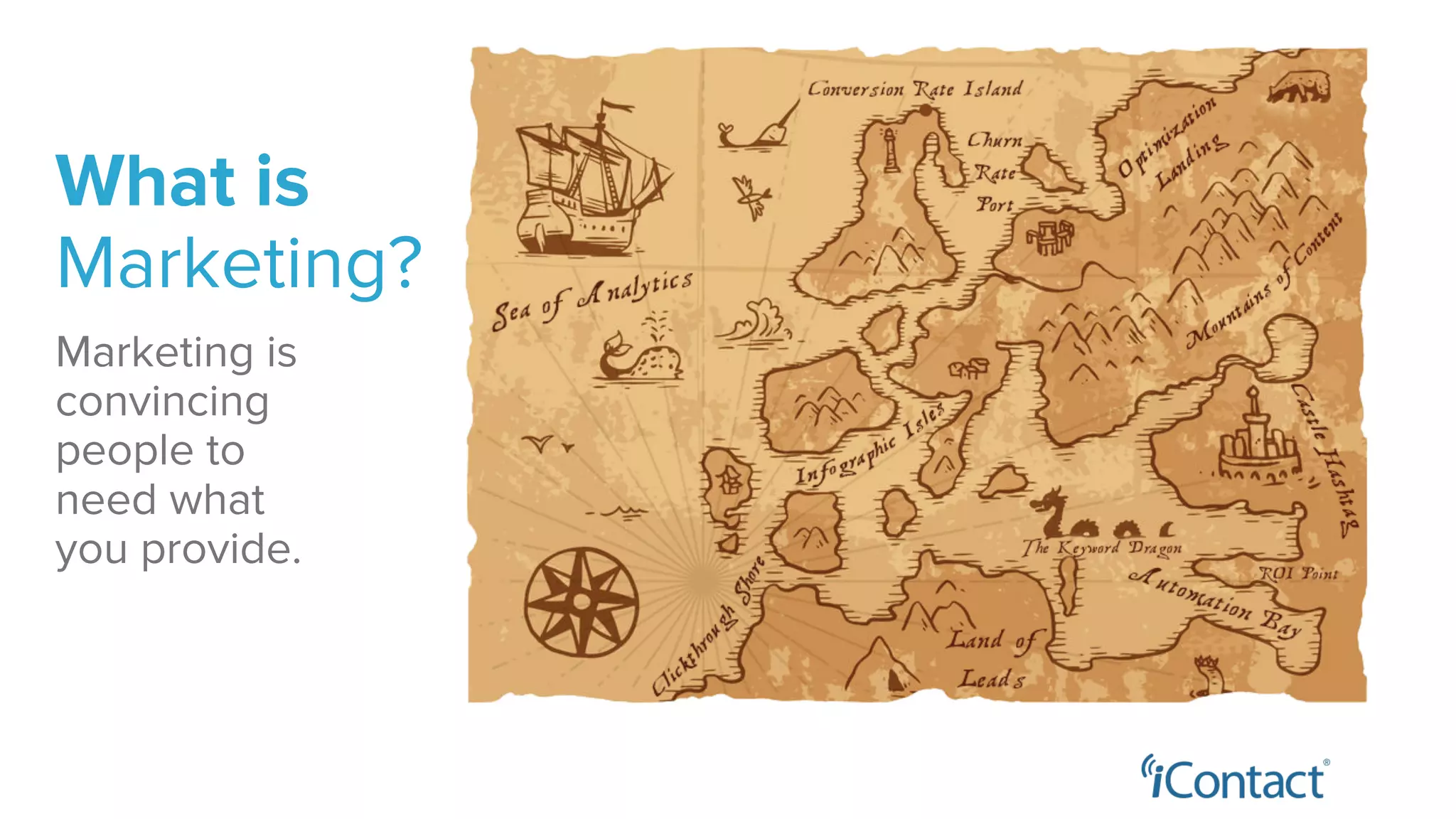 What is
Marketing?
Marketing is
convincing
people to
need what
you provide.
 