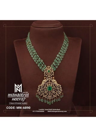 Beads Haram with Diamond Pendant collection