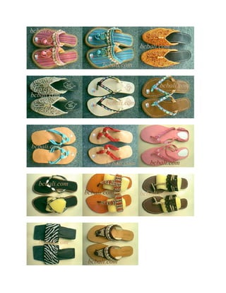 Beads Slipper Sandals