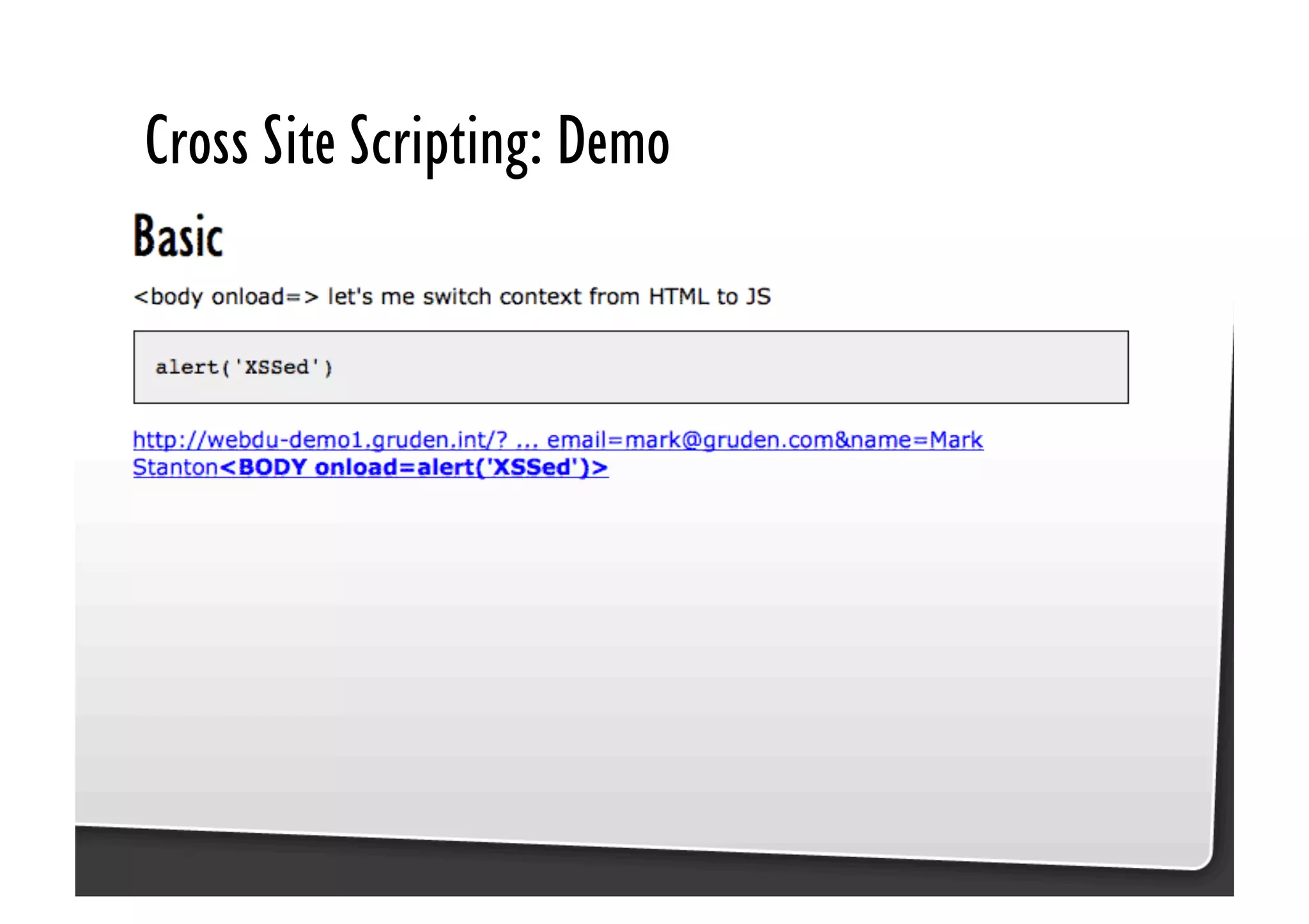 Be Afraid. Be Very Afraid. Javascript security, XSS & CSRF