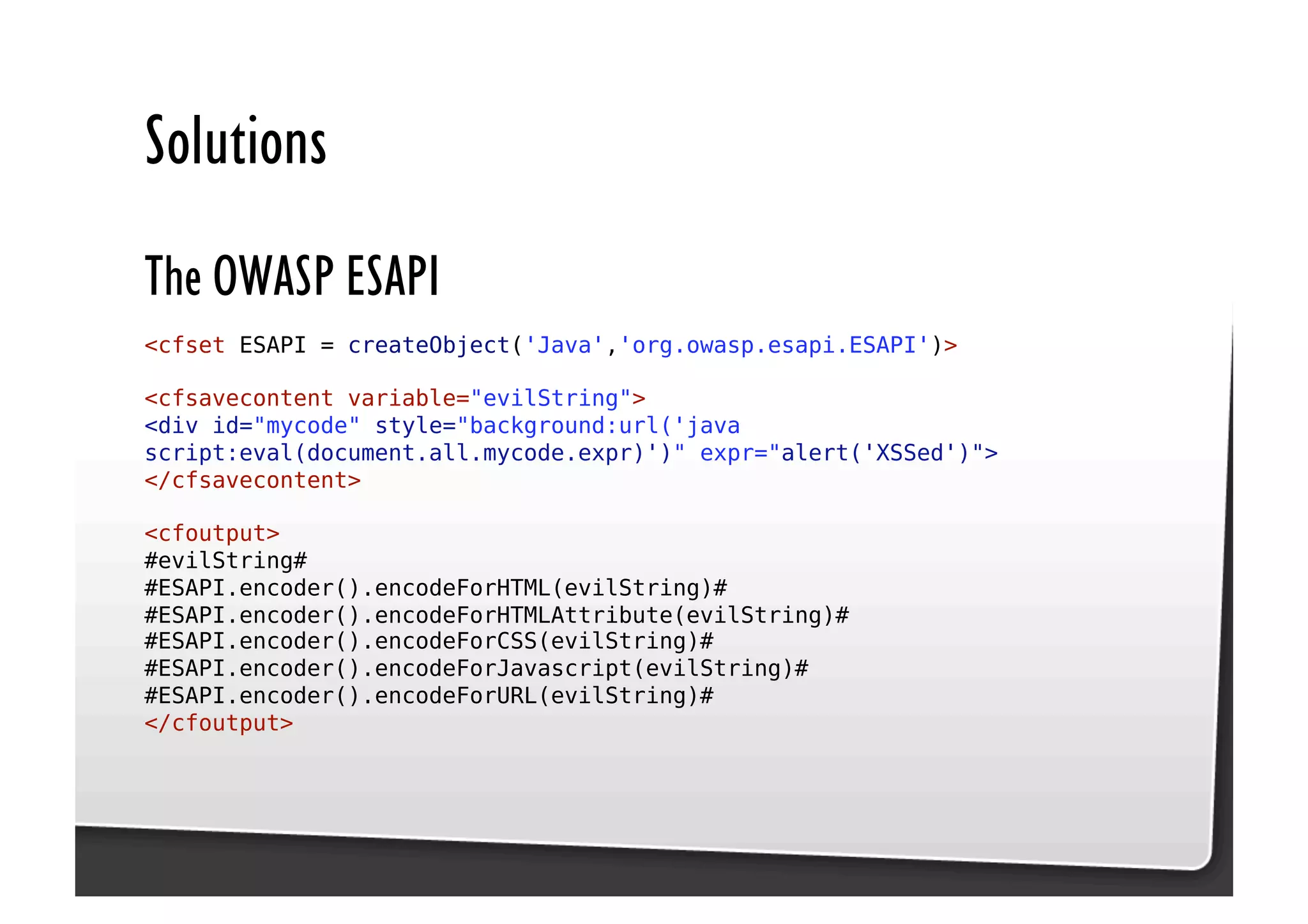 Be Afraid. Be Very Afraid. Javascript security, XSS & CSRF