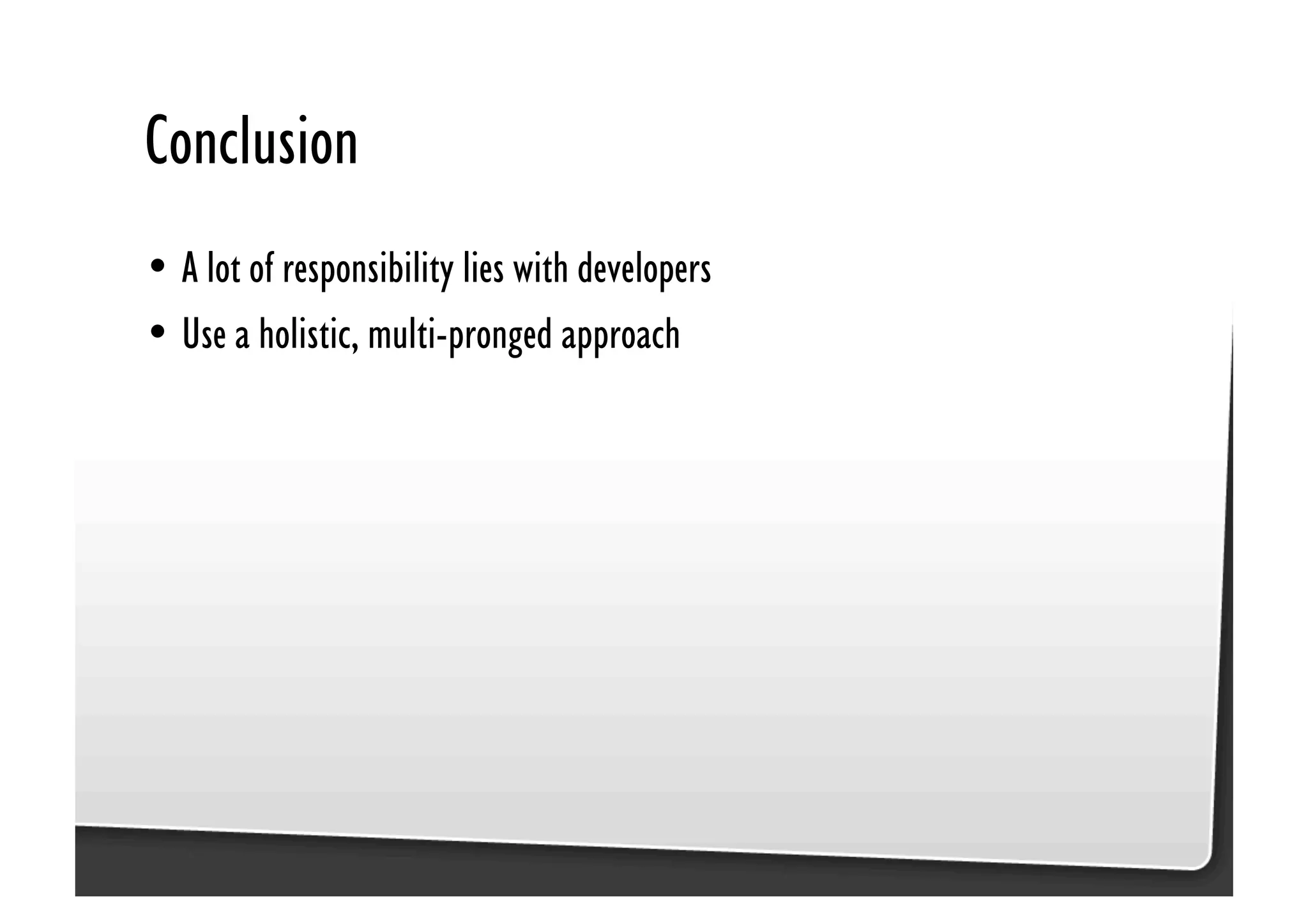 Be Afraid. Be Very Afraid. Javascript security, XSS & CSRF