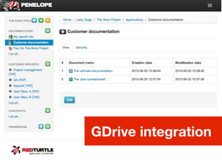 GDrive integration
 