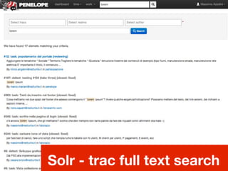 Solr - trac full text search
 