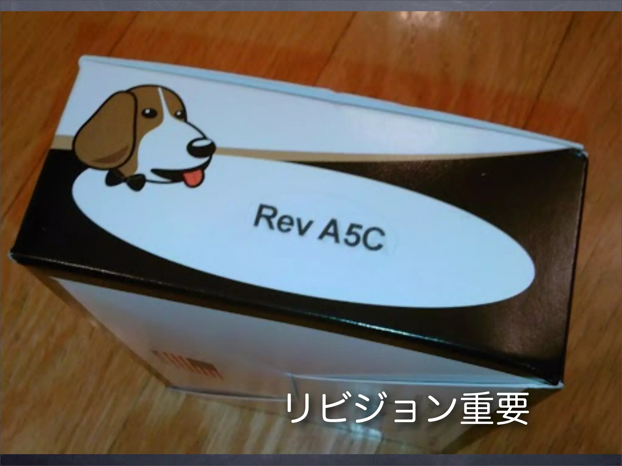 リビジョン重要

 