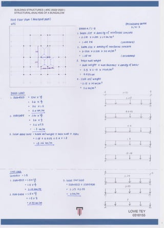 Building Structure // Beam Analysis Report | PDF
