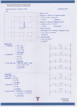 Building Structure // Beam Analysis Report | PDF