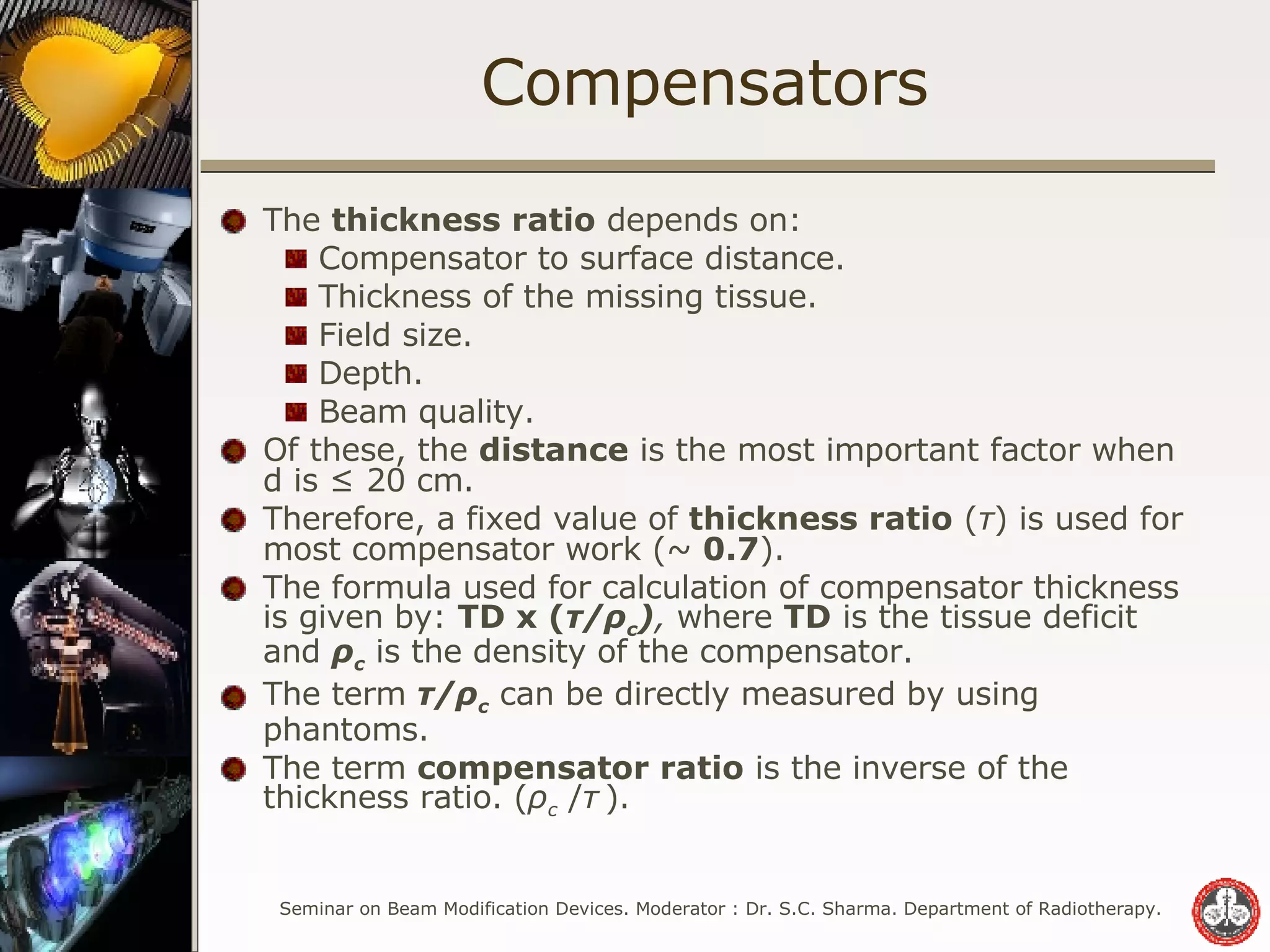 Beam Modification in Radiotherapy | PPT