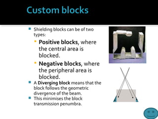 Shadow Block Set Radiotherapy Beam modification-in-radiotherapy- | PPT