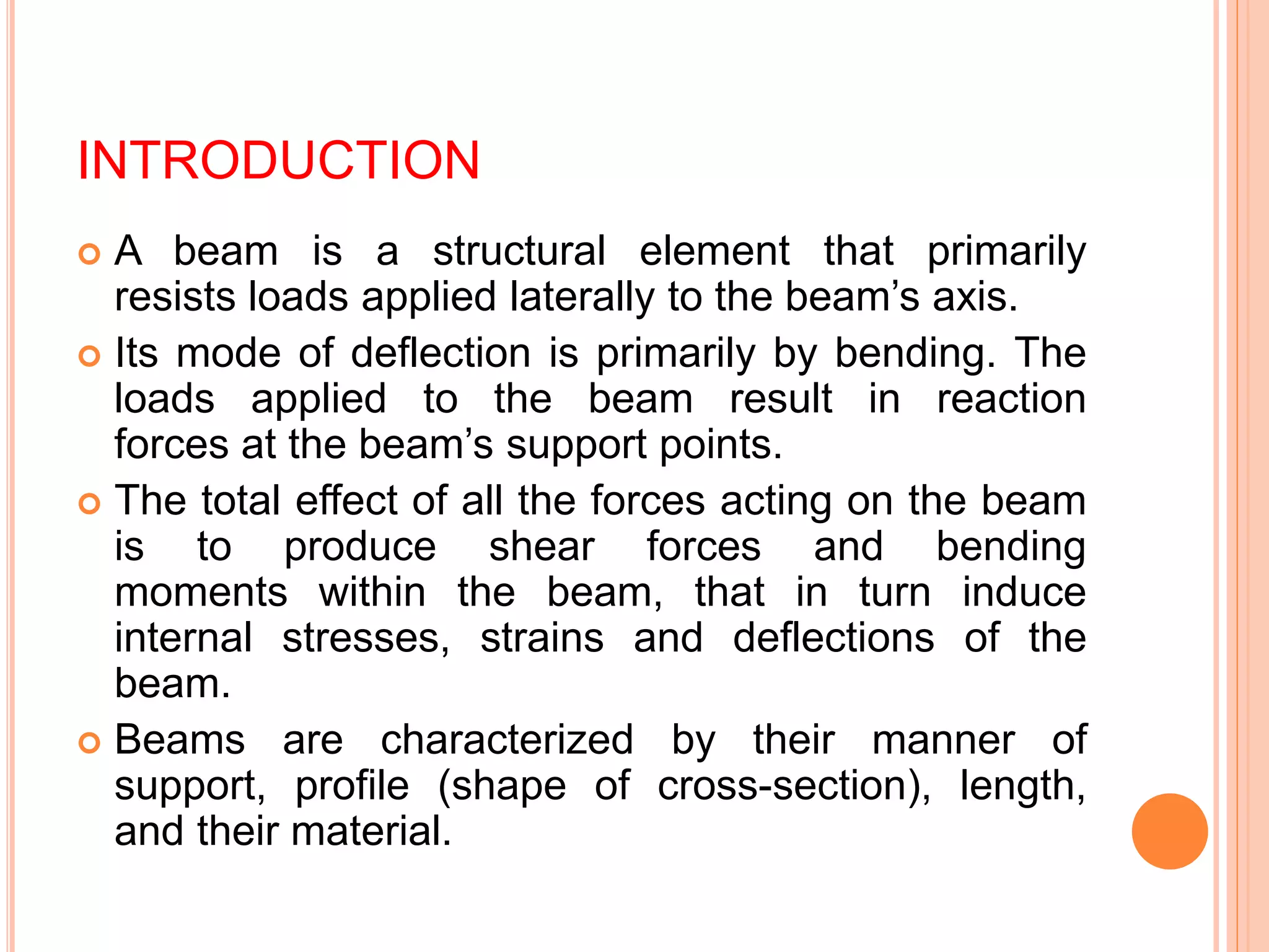 Beam and its types | PPTX