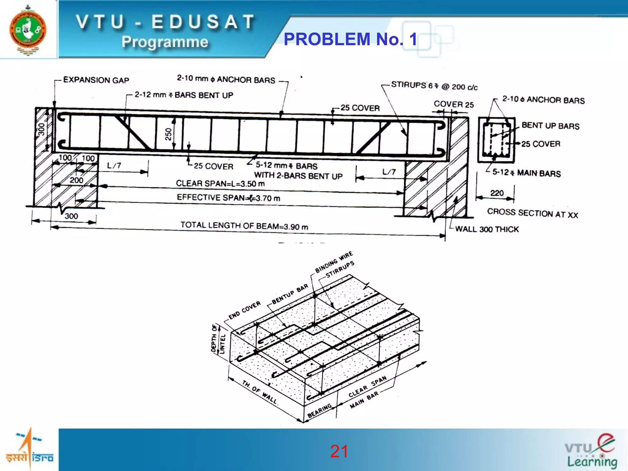 Beam Design and Drawing of RCC Structures | PPT