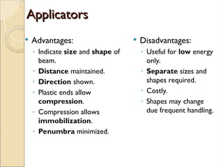 radiation physics- beam direction devices in radiotherapy ritesh.ppt