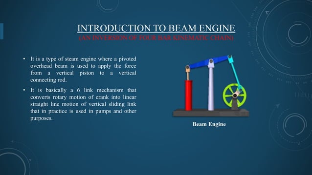 Beam Engine Mechanism: A Review | PPTX | Physics | Science
