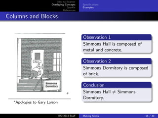 Structural Beamer Beamer tutorial | PDF