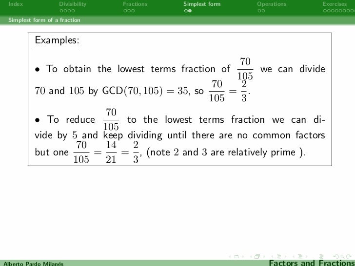 fractions and multiples 14 35 in simplest form
