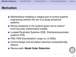 An Introduction to Model Order Reduction | PDF