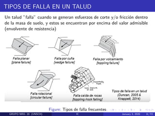 Beamer taludes con geoestudio | PDF
