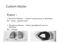 Universal Block Modifier Beam modifiers | PPTX