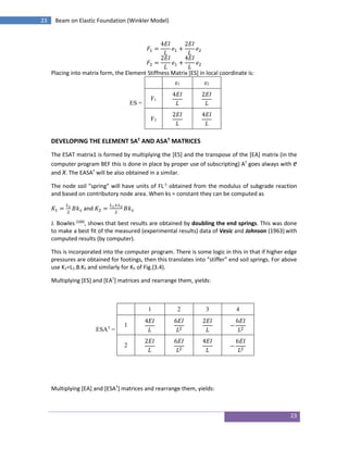 Beams on Elastic Foundation using Winkler Model.docx