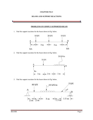 Beams prob | DOCX