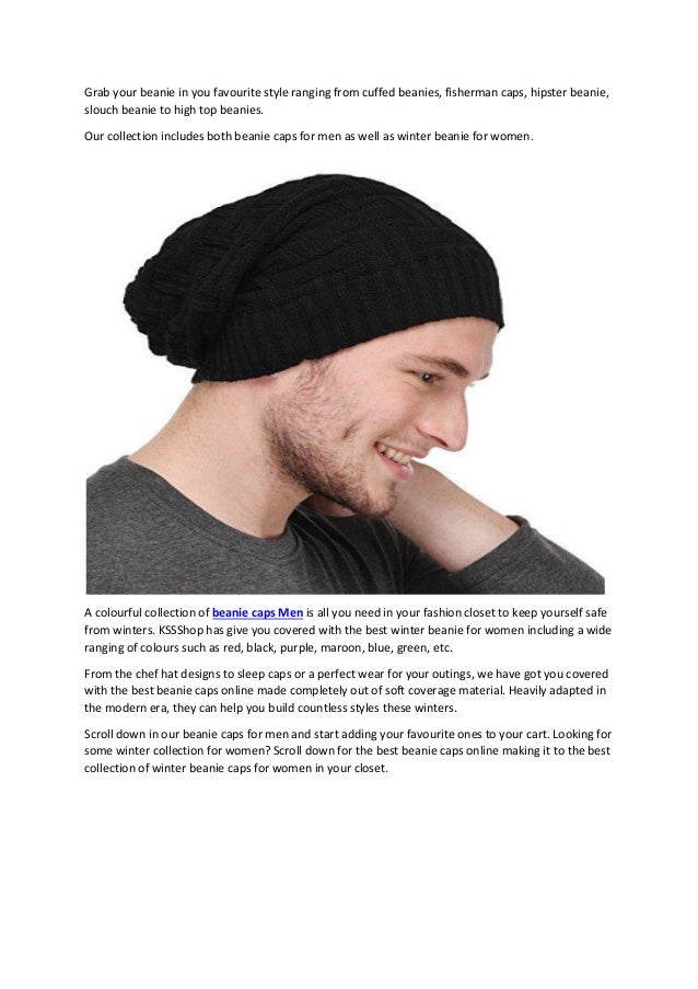mens winter caps online india