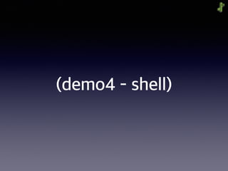 (demo4 - shell)
 