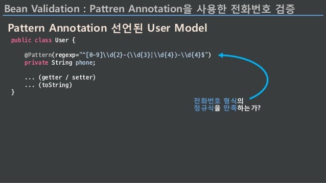 Pattern Bean Validation | bean validation 1 1 Pattern Bean Validation | bean validation 1 1