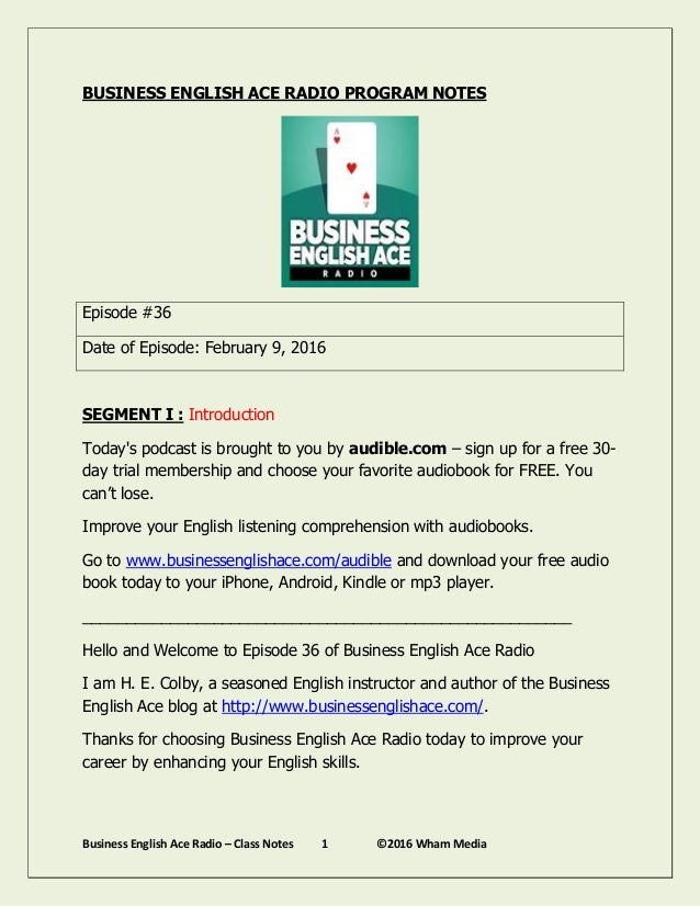How you can master business english with free lessons | s3 tech blog.