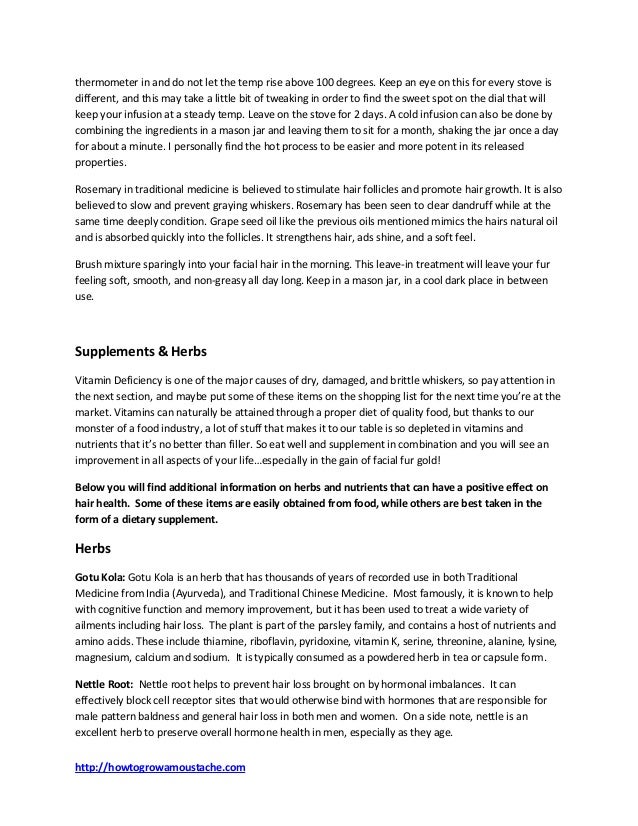 "Beard & Moustache Conditioning Manual For the Whiskered Warrior to