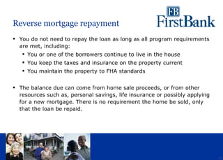 What Is Reverse Insurance What is a Reverse Mortgage | PPT