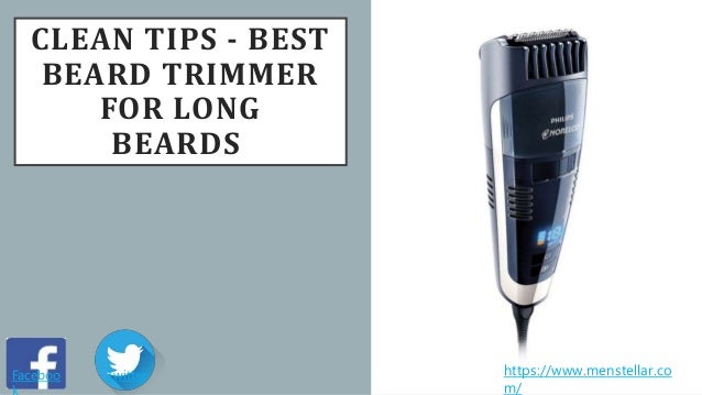 best beard trimmers for long beards
