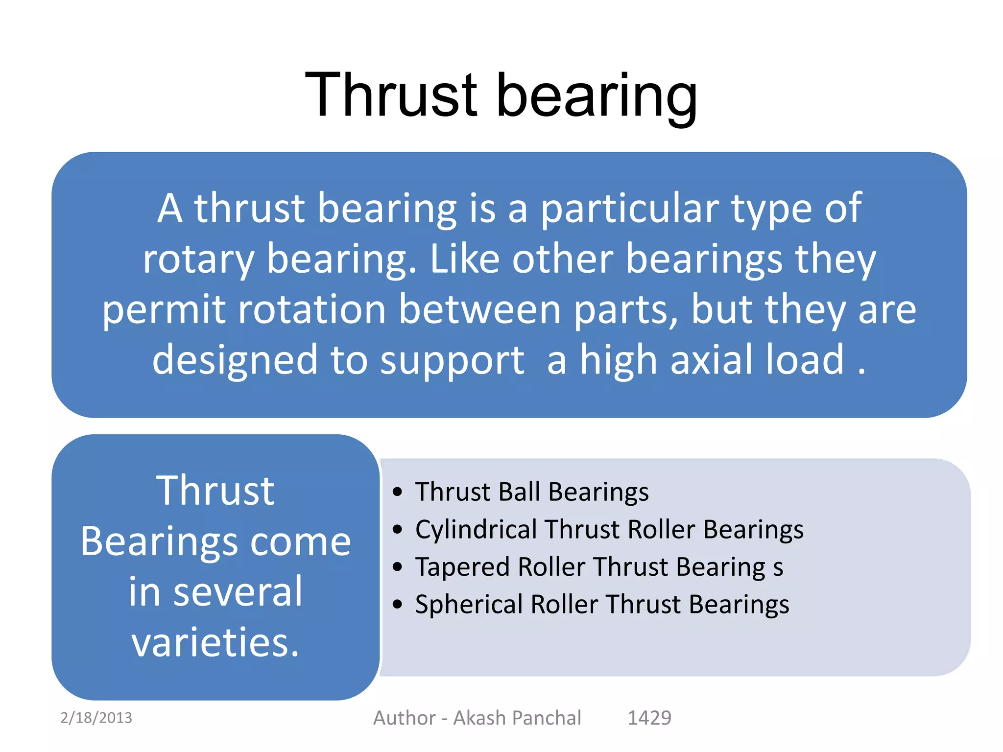 Bearing | PPTX