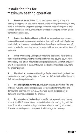 Bearing handbook-for-electric-motors | PDF
