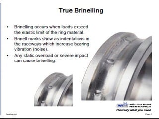 Bearing Description about basic, types, failure causes