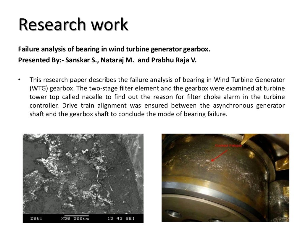Bearing failure and its Causes and Countermeasures
