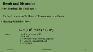 Bearing Maintenance | PPTX