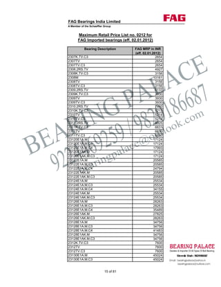 Bearing Palace, Mumbai, Industrial Bearings | PDF