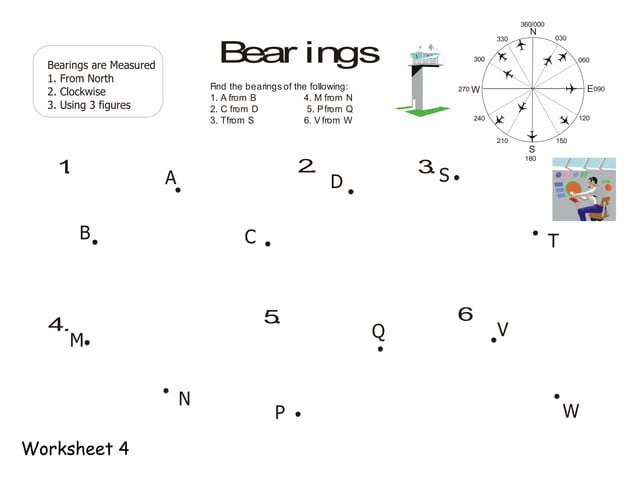 True Bearing Math Exercise True bearings for grade 10 students .ppt