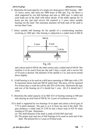 MET 304 Bearings notes | DOC