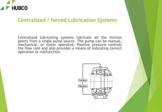 Bearings and lubrications