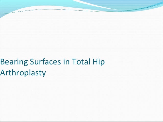 Bearing Surfaces Thr