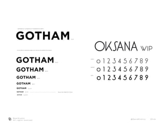 t Y p o d ’a r te
G OT H A M E S T L A N O U V E L L E T Y P O G R A P H I E D ‘A R T E .
L A P O L I C E G OT H A M E S T E S S E N T I E L L E M E N T
U T I L I S É E E N M A J U S C U L E S .
TA I L L E D E C O R P S D E T E X T E
À U T I L I S E R S I P O S S I B L E DA N S L E S TA I L L E S S U I VA N T E S E N P O I N T S .
goTham7 2 P T
goTham
goTham5 0 P T
goTham 3 6 P T
goTham 2 5 P T
goTham 1 8 P T
goTham 1 2 , 5 P T
8 , 5 P T
goTham 6 , 2 5 P T
Y p o d ’a r te
G OT H A M E S T L A N O U V E L L E T Y P O G R A P H I E D ‘A R T E .
L A P O L I C E G OT H A M E S T E S S E N T I E L L E M E N T
U T I L I S É E E N M A J U S C U L E S .
TA I L L E D E C O R P S D E T E X T E
À U T I L I S E R S I P O S S I B L E DA N S L E S TA I L L E S S U I VA N T E S E N P O I N T S .
goTham7 2 P T
goTham
goTham5 0 P T
goTham 3 6 P T
goTham 2 5 P T
goTham 1 8 P T
goTham 1 2 , 5 P T
8 , 5 P T
goTham 6 , 2 5 P T
t Y p o d ’a F F i CH ag e
O K S A N A 2 0 1 0 E S T PA R A I L L E U R S L A P O L I C E U T I L I S É E P O U R L’A F F I C H AG E ,
C H AQ U E F O I S Q U ’ I L E S T N É C E S S A I R E D ’AC C E N T U E R P L U S E N C O R E L A T Y P O G R A P H I E .
E XC L U S I V E M E N T E N M A J U S C U L E S .
U t i L i s at i o n p r i M a i r e : G R A N D S C H I F F R E S S T Y L I S É S
U t i L i s at i o n s e C o n da i r e : LO G O S S T Y L I S É S , R U B R I Q U E S , E TC . .
L É G E R
N O R M A L
G R A S
0 1 2 3 4 5 6 7 8 9
0 1 2 3 4 5 6 7 8 9
0 1 23 4 5 6 7 8 9
B e a r S t u d i o
A l l r i g h t s r e s e r v e d
@ D a v i d E n d i co 2 9 - 4 4
 