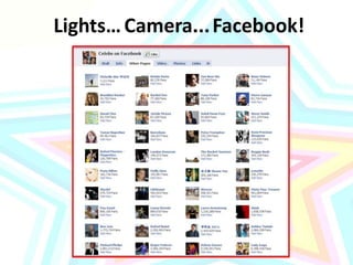 Lights…Camera...Facebook!