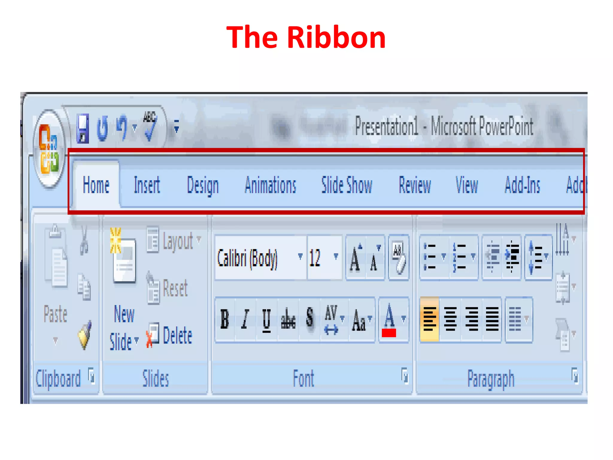 The Ribbon