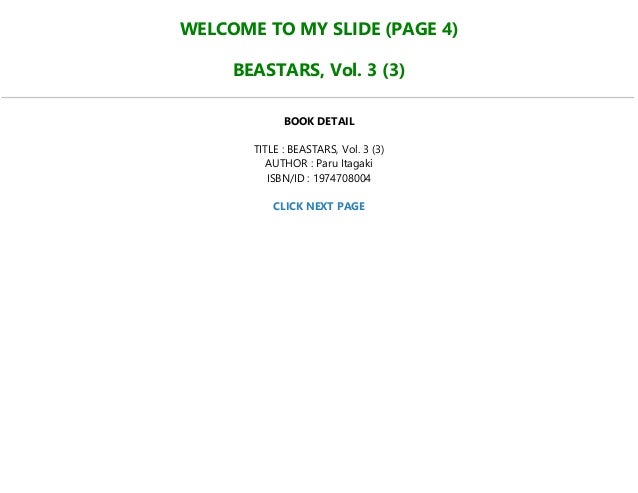 Download Beastars Vol 3 3 Full Pdf Online Download Beastars Vol 3 3 Full Pdf Online